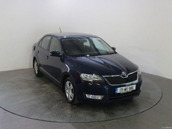 Skoda Rapid Saloon, Diesel, 2017, Blue