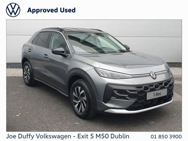 Volkswagen T-Roc SUV, Petrol, 2026, Grey