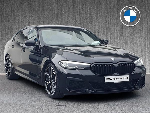 BMW 5-Series Saloon, Diesel, 2020, Black