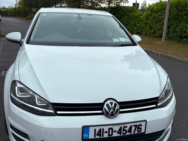Volkswagen Golf Hatchback, Petrol, 2014, White