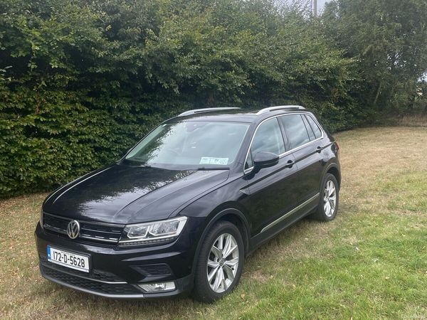 Volkswagen Tiguan SUV, Diesel, 2017, Black