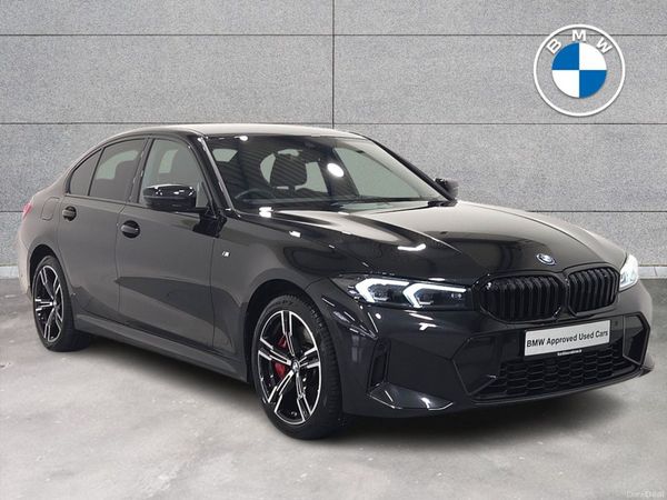BMW 3-Series Saloon, Petrol Plug-in Hybrid, 2025, Black