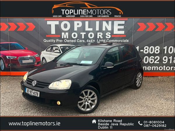 Volkswagen Golf Hatchback, Petrol, 2007, Black