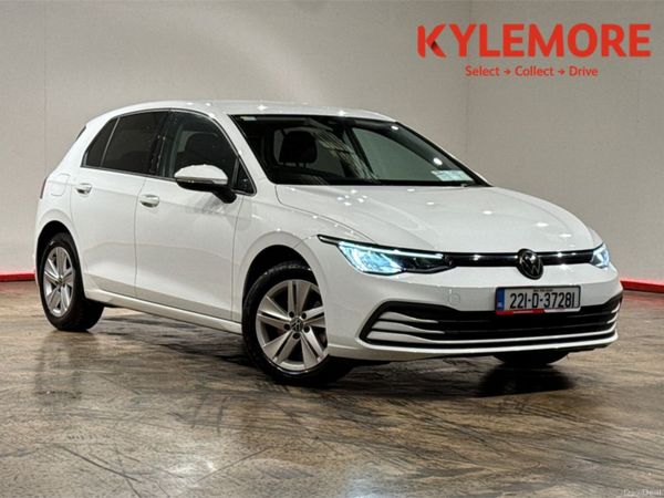 Volkswagen Golf Hatchback, Petrol Hybrid, 2022, White