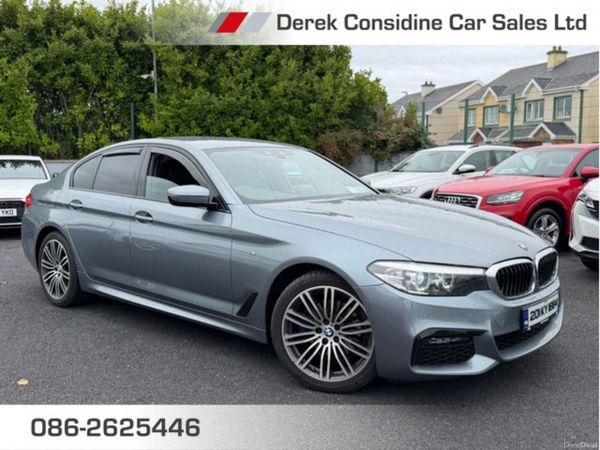 BMW 5-Series Saloon, Diesel, 2020, Blue