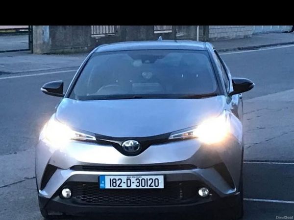 Toyota C-HR Hatchback, Petrol Hybrid, 2018, Silver