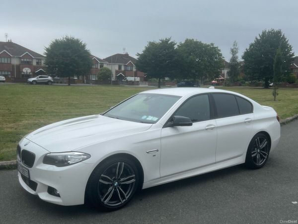 BMW 5-Series Saloon, Diesel, 2015, White