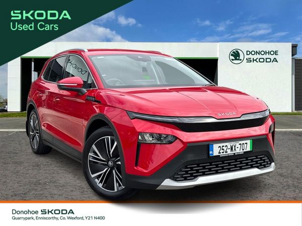 Skoda Elroq Hatchback, Electric, 2025, Red