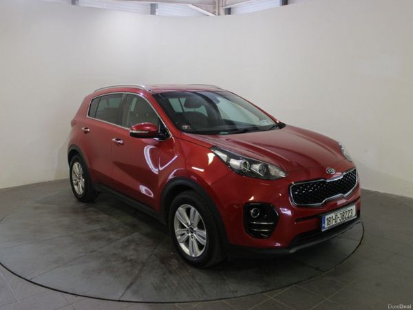 Kia Sportage SUV, Diesel, 2018, Red