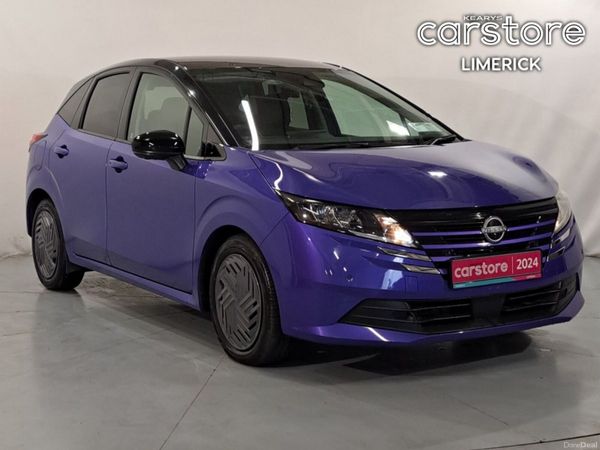 Nissan Note Hatchback, Petrol Hybrid, 2024, Blue