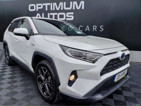 Toyota RAV4 SUV, Petrol Hybrid, 2020, White