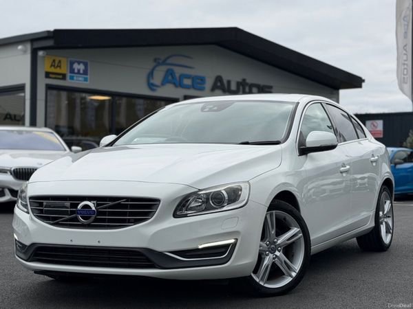 Volvo S60 Saloon, Petrol, 2018, White
