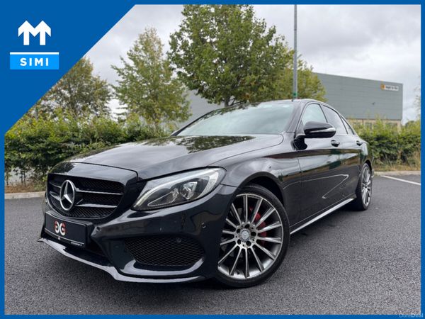 Mercedes-Benz C-Class Saloon, Diesel Hybrid, 2015, Black