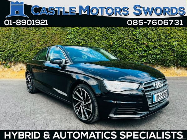 Audi A3 Saloon, Petrol, 2015, Black