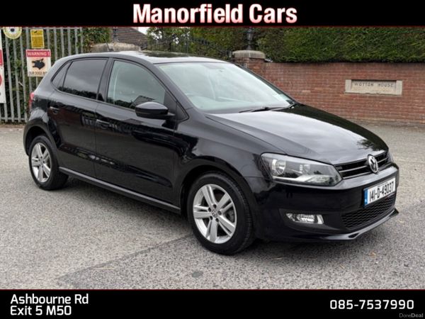 Volkswagen Polo Hatchback, Petrol, 2014, Black