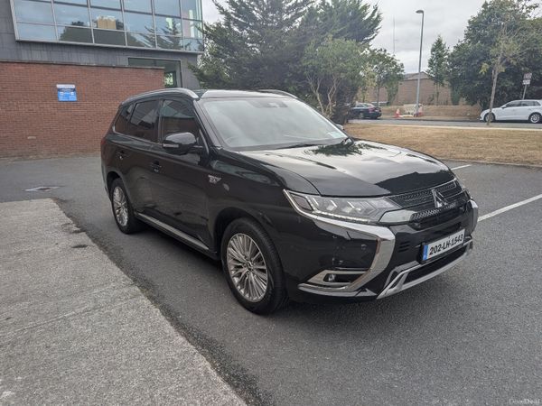 Mitsubishi Outlander SUV, Petrol Plug-in Hybrid, 2020, Black