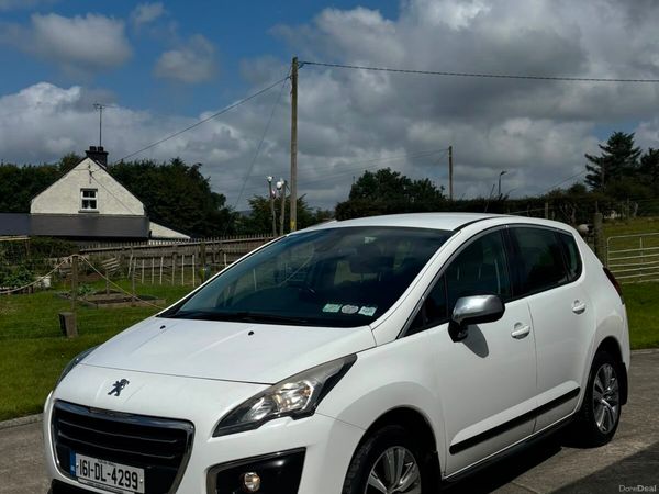 Peugeot 3008 SUV, Diesel, 2016, White