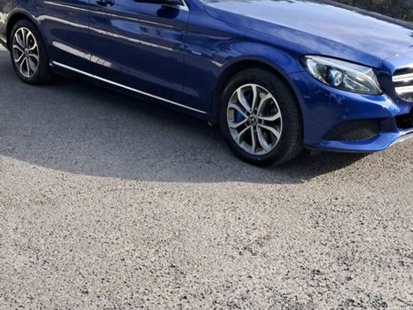 Mercedes-Benz C-Class Saloon, Petrol Plug-in Hybrid, 2018, Blue