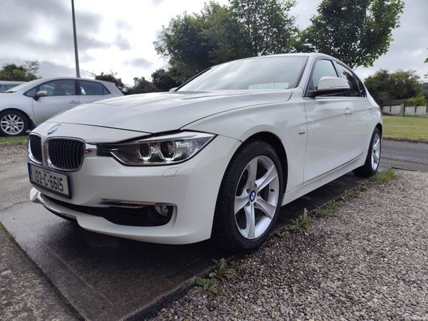 BMW 3-Series Saloon, Diesel, 2013, White