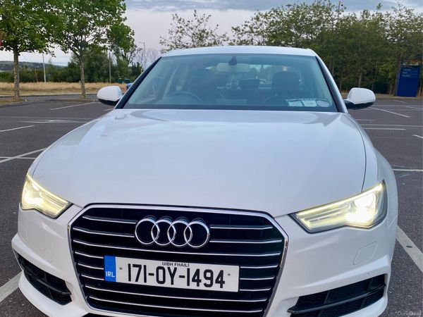 Audi A6 Saloon, Diesel, 2017, White