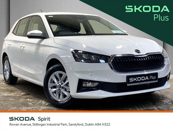 Skoda Fabia Hatchback, Petrol, 2026, White