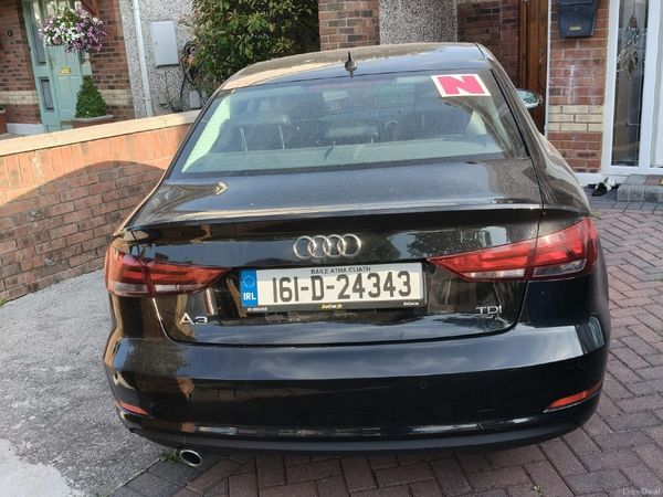 Audi A3 Saloon, Diesel, 2016, Black