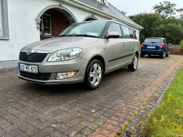 Skoda Fabia Estate, Petrol, 2013, Beige