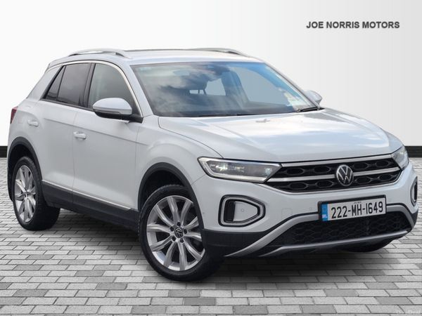 Volkswagen T-Roc SUV, Petrol, 2022, White