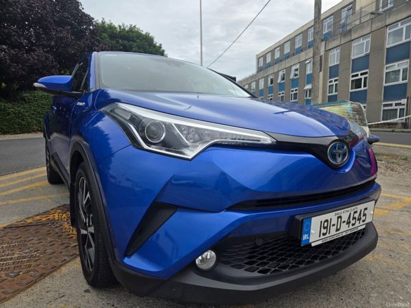 Toyota C-HR Hatchback, Petrol Hybrid, 2019, Blue
