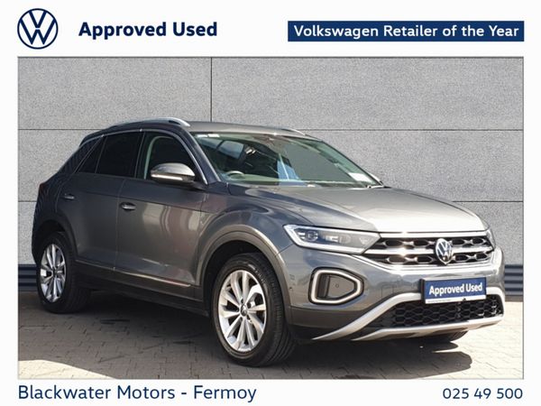 Volkswagen T-Roc SUV, Petrol, 2023, Grey