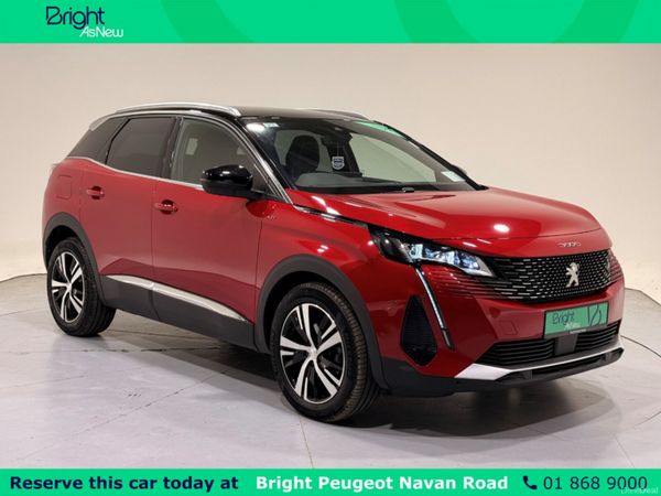Peugeot 3008 MPV, Petrol Hybrid, 2024, Red