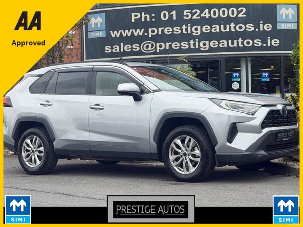 Toyota RAV4 SUV, Petrol Hybrid, 2021, Silver