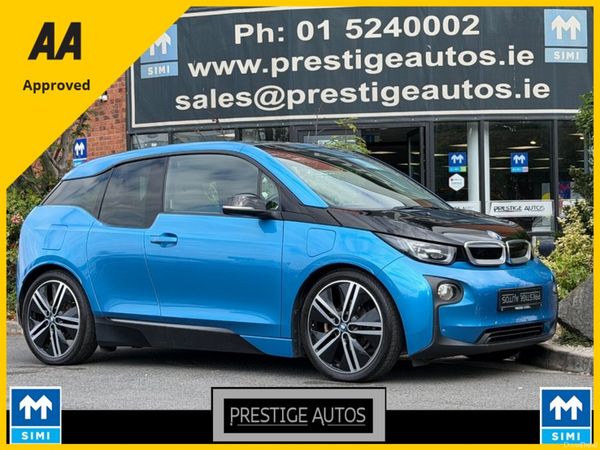 BMW i3 Hatchback, Petrol Plug-in Hybrid, 2017, Blue