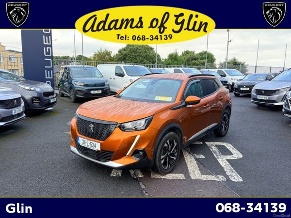 Peugeot 2008 SUV, Petrol, 2021, Orange