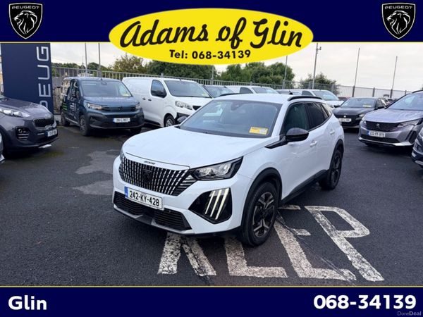 Peugeot 2008 SUV, Petrol, 2024, White