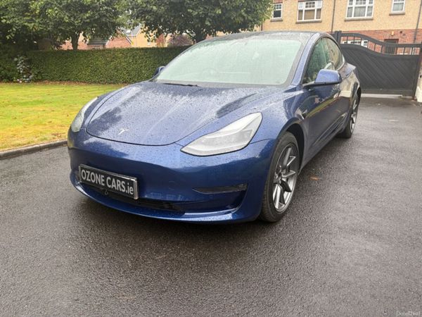 Tesla Model 3 Saloon, Electric, 2021, Blue