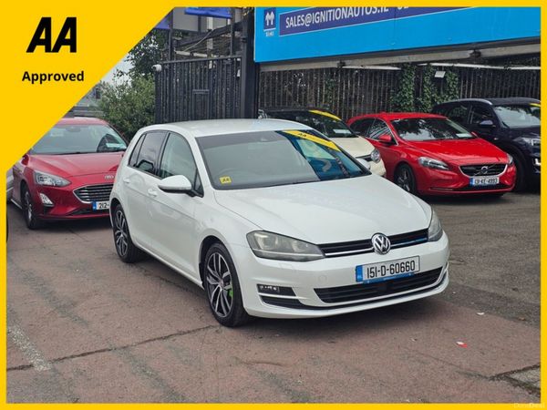 Volkswagen Golf Hatchback, Petrol, 2015, White