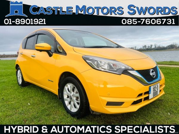 Nissan Note Hatchback, Petrol Hybrid, 2018, Yellow