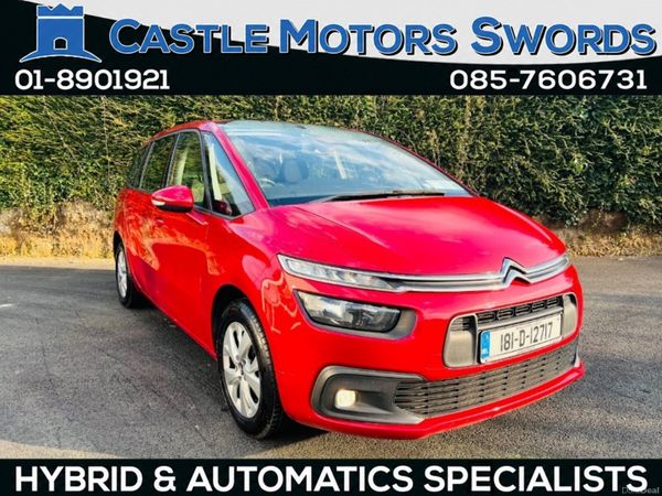 Citroen Grand C4 Picasso MPV, Diesel, 2018, Red