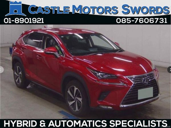 Lexus NX SUV, Petrol Hybrid, 2019, Red