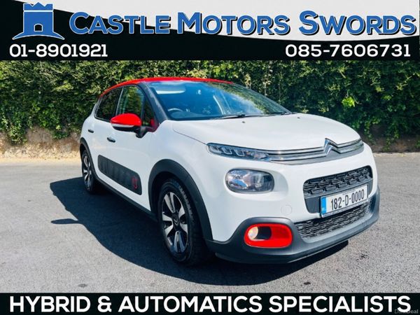 Citroen C3 Hatchback, Petrol, 2018, White