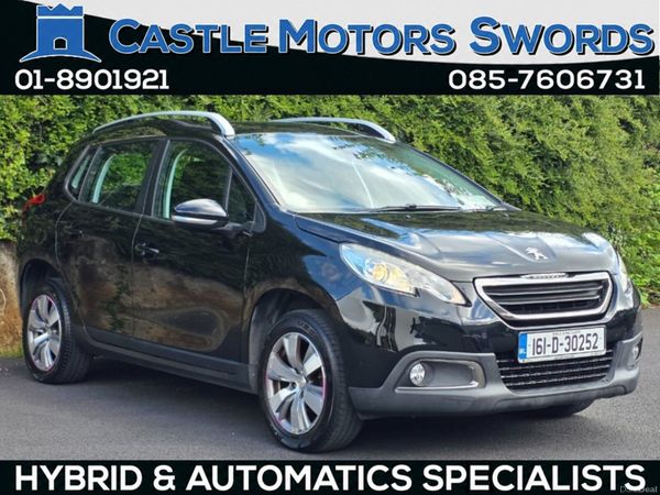 Peugeot 2008 Estate, Petrol, 2016, Black