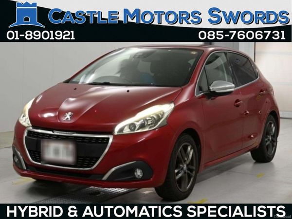 Peugeot 208 Hatchback, Petrol, 2016, Red