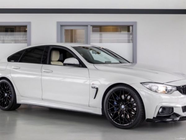 BMW 4-Series Saloon, Diesel, 2015, White