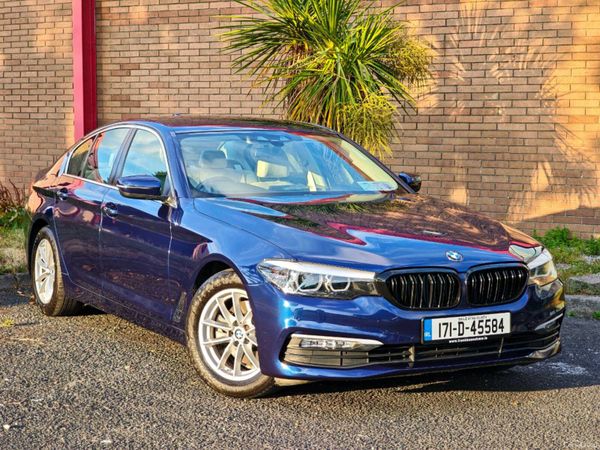 BMW 5-Series Saloon, Diesel, 2017, Blue
