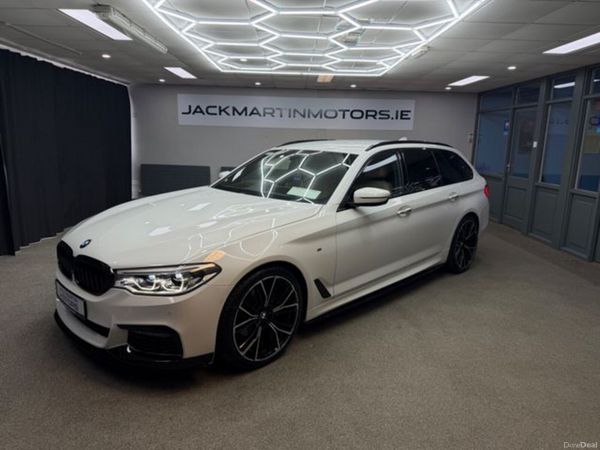 BMW 5-Series Estate, Diesel, 2017, White