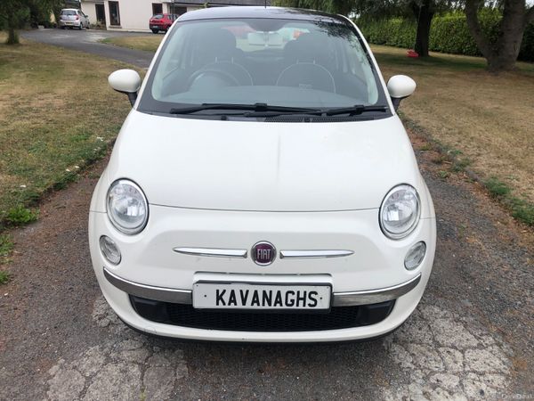 Fiat 500 Hatchback, Petrol, 2014, White