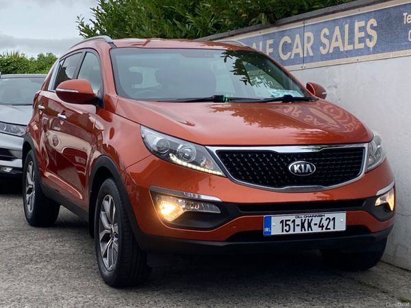 Kia Sportage SUV, Diesel, 2015, Orange