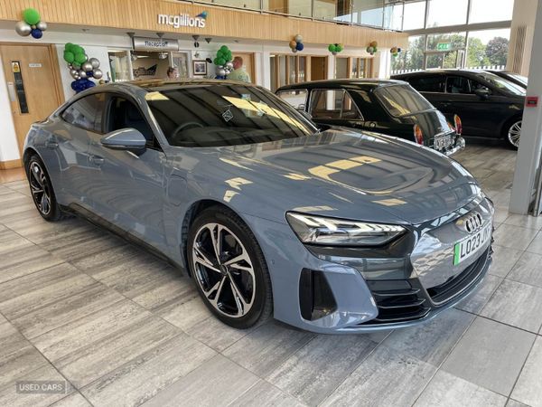Audi e-tron GT quattro Saloon, Electric, 2023, Grey