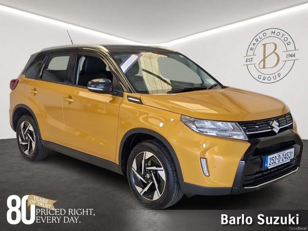 Suzuki Vitara SUV, Petrol Hybrid, 2025, Yellow